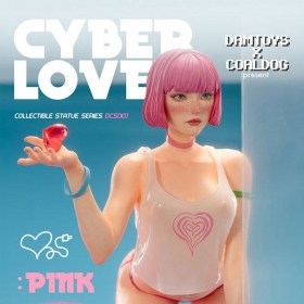 Cyberlover Pink Coal Dog Series 1/4 Statue by Damtoys